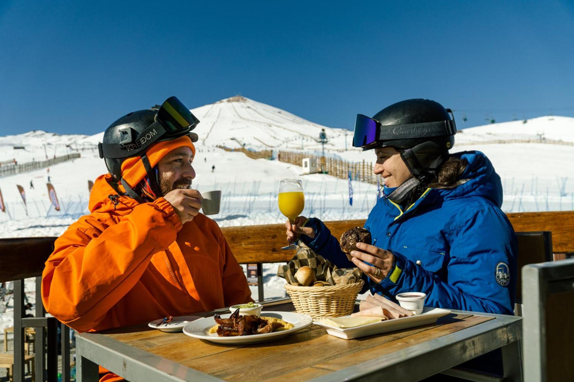 Departamentos Alojamiento Oficial Gran Parador Ski In - Out, Centro De Ski El Colorado, Farellones - Unico Con Descuentos En Servicios Del Centro De Ski Exteriör bild