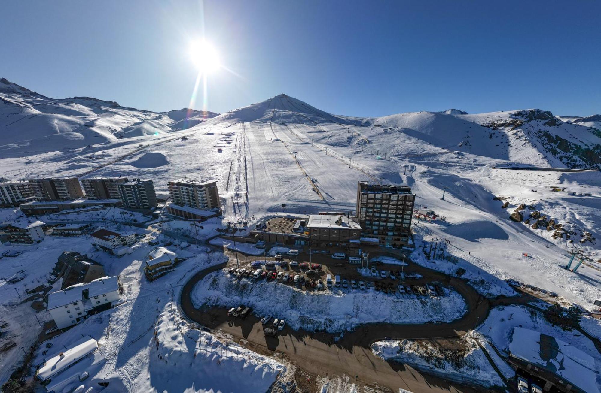 Departamentos Alojamiento Oficial Gran Parador Ski In - Out, Centro De Ski El Colorado, Farellones - Unico Con Descuentos En Servicios Del Centro De Ski Exteriör bild